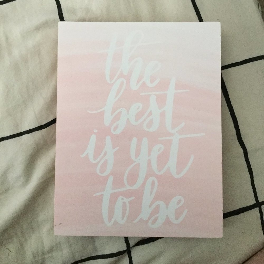 "The Best" Art Block